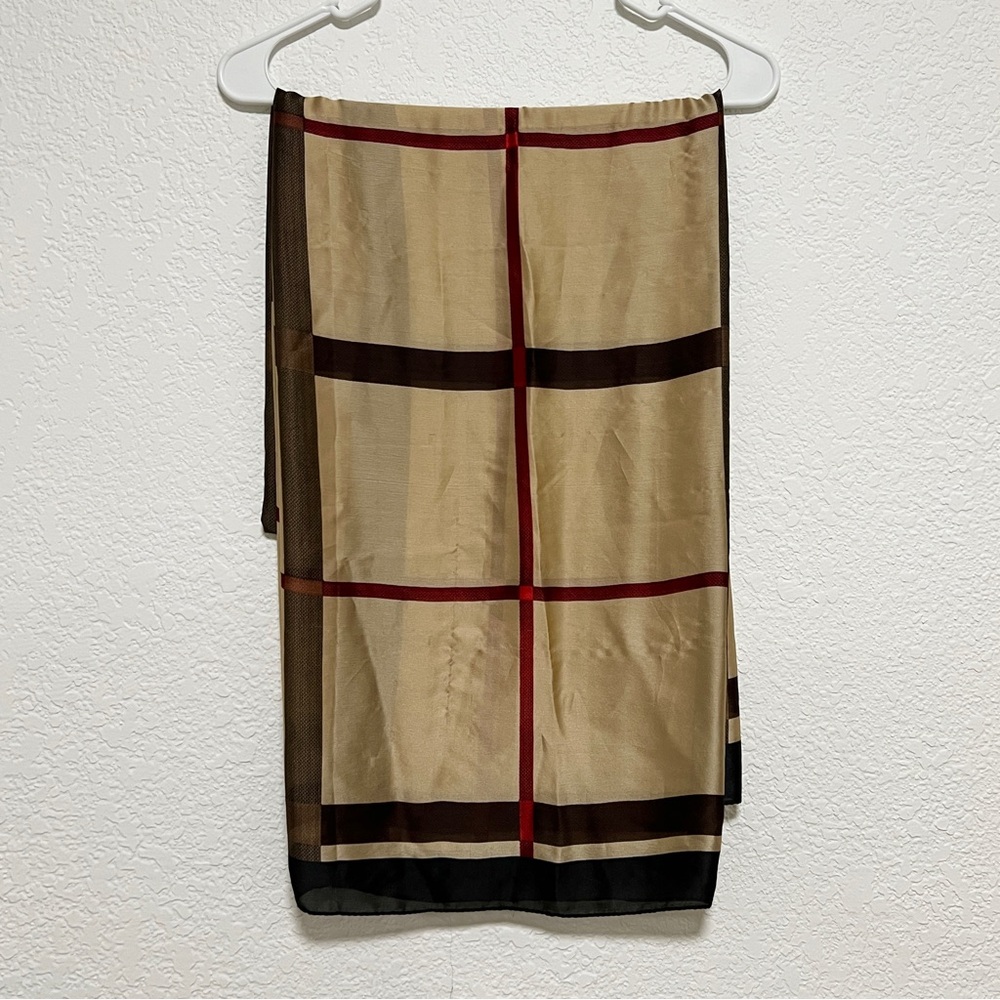 Lightweight Silk-Like Scarf